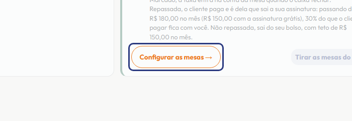 A tela do +Frella com o ponto de que o passo 15 fala em destaque