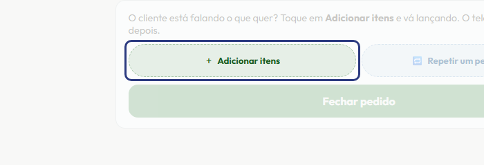 A tela do +Frella com o ponto de que o passo 3 fala em destaque