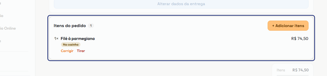 A tela do +Frella com o ponto de que o passo 3 fala em destaque