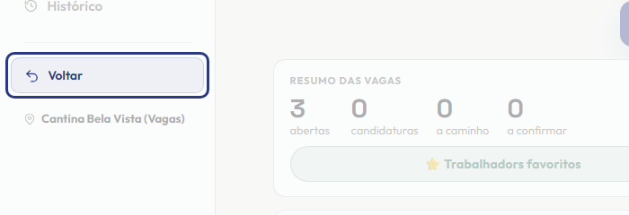 A tela do +Frella com o ponto de que o passo 7 fala em destaque
