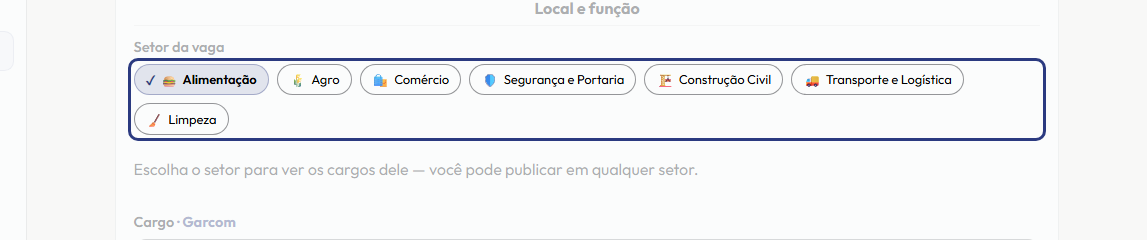 A tela do +Frella com o ponto de que o passo 3 fala em destaque