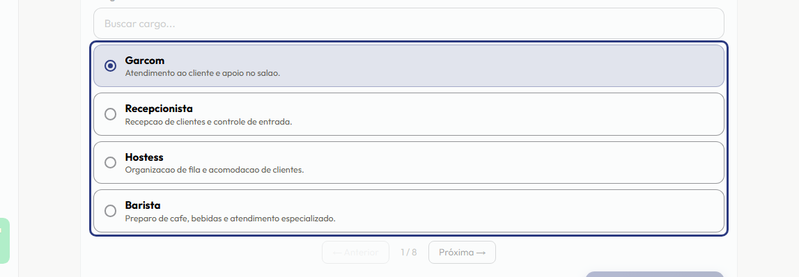 A tela do +Frella com o ponto de que o passo 5 fala em destaque