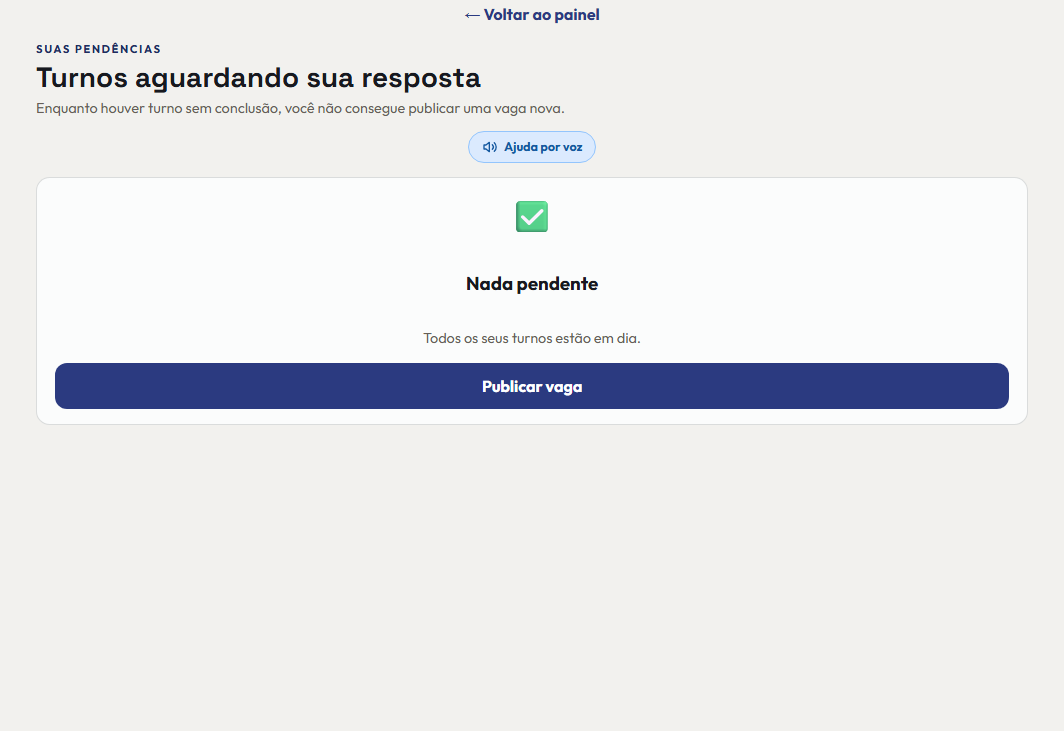 A tela do +Frella de que este passo fala, inteira
