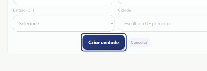 A tela do +Frella com o ponto de que o passo 9 fala em destaque
